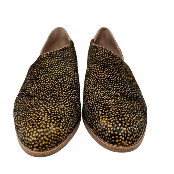 J. Crew Women\'s Black and Gold Flats
